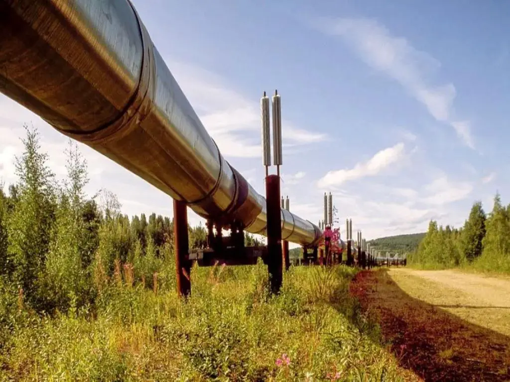 An oil pipeline. www.theexchange.africa