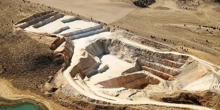A phosphate mine. Morocco has more than 70 per cent of the world's phosphate rock supplies. www.theexchange.africa