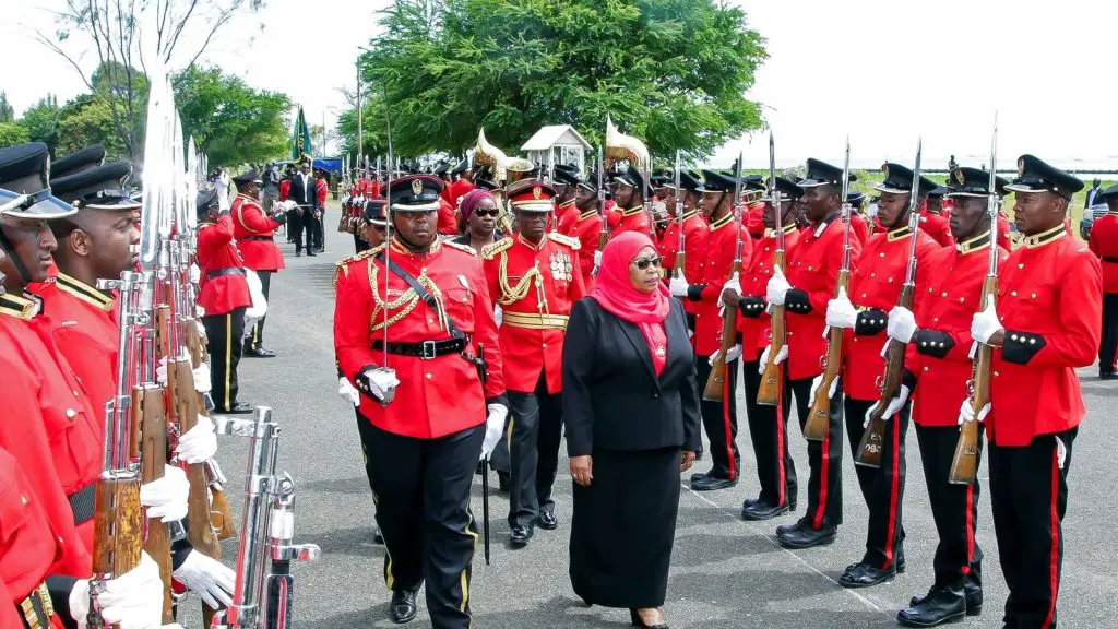 Tanzania's first female President Samia Suluhu is commended for rebuilding investor confidence and fast tracking national development. www.theexchange.africa