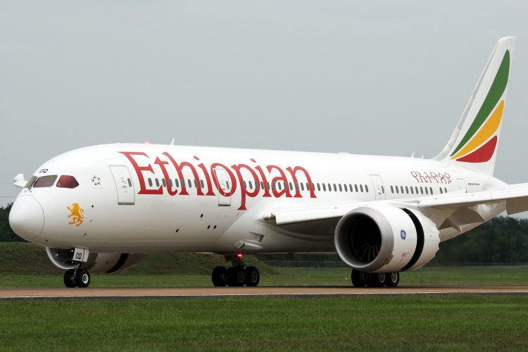Ethiopian Airlines. [Photo/Twitter]