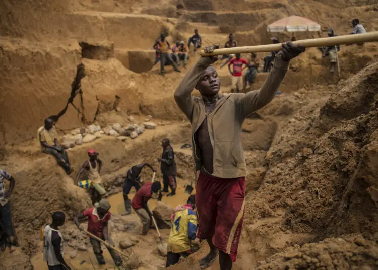 Diamond mining in the Democratic Republic of Congo. www.theexchange.africa