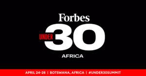 Africa hosts Forbes 30 under 30 for the first time this April. www.theexchange.africa