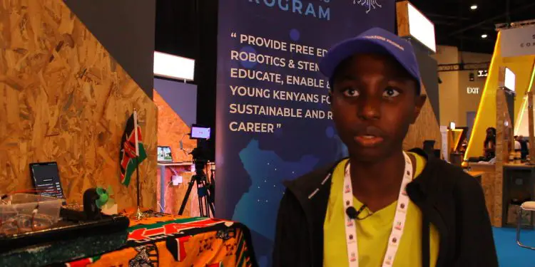 Patrick Njoroge Wachira. He is Kenya's 12-year-old CEO causing waves in the tech world. www.theexchange.africa