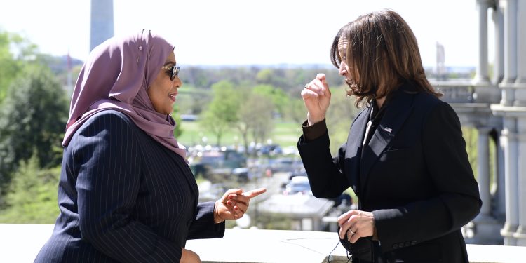 Tanzania's President Samia Suluhu Hassan with United States Vice President Kamala Harris. Americans investing in Tanzania stand to gain from a US$1 billion investment opportunity in Tanzania. www.theexchange.africa