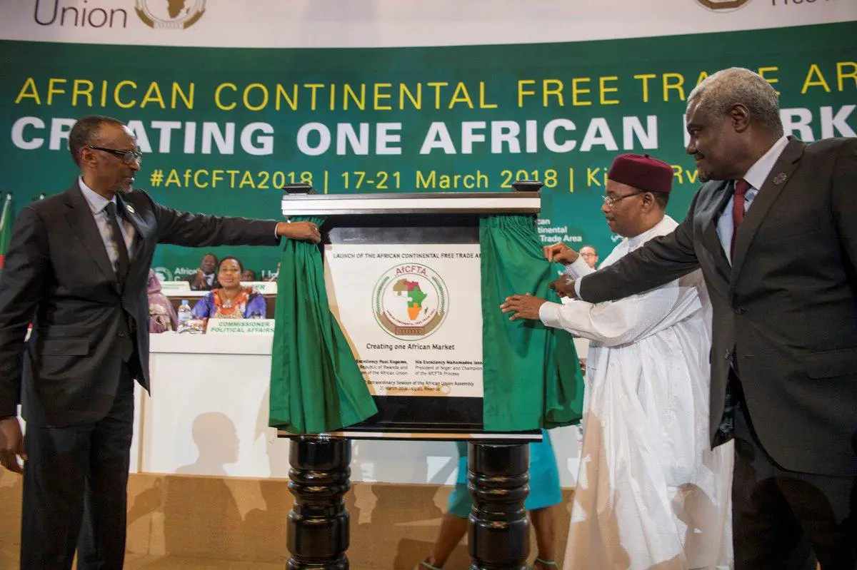 Unveiling of AfCFTA, Africa's trade game changer. www.theexchange.africa