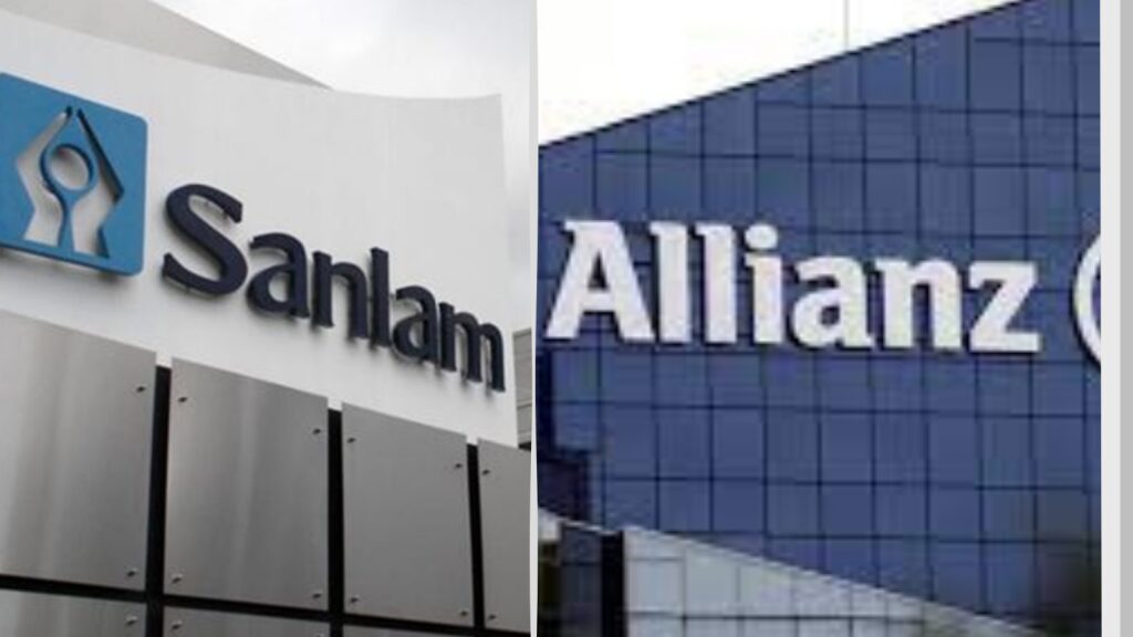 Insurance giants Allianz, Sanlam sign US$2.1 billion merger $2.1 billion landmark merger between Insurance giants Allianz and Sanlam. www.theexchange.africa