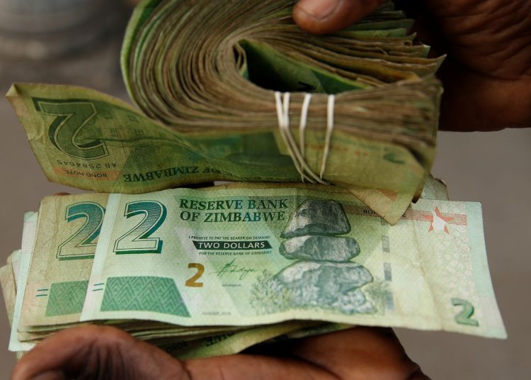 Zimbabwean currency is valued at approximately 165.94 to the US dollar, but it is trading on the black market at a rate ranging from 330 to 400. www.theexchange.africa