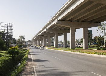 An overpass road construction of a section of the Nairobi Expressway Project along Mombasa road is complete. The Nairobi Expressway is expected to ease traffic congestion in the Kenyan capital. www.theexchange.africa