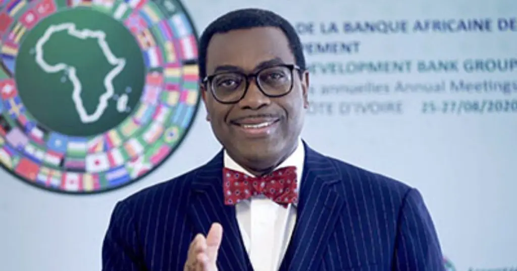 African Development Bank (AfDB) president Akinwumi Adesina. AfDB projects that Seychelles will be the fastest growing economy in 2022. www.theexchange.africa.africa.