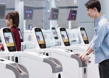 Biometric systems are expected to lead the market for airport security systems in growth over the next five years, as the market increases at an 8 per cent CAGR through 2024 (Photo/ Biometric Updates).