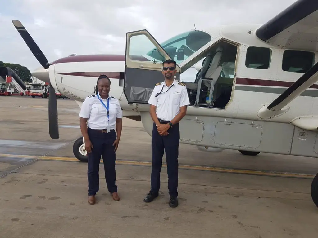 Mombasa Air Safari crew