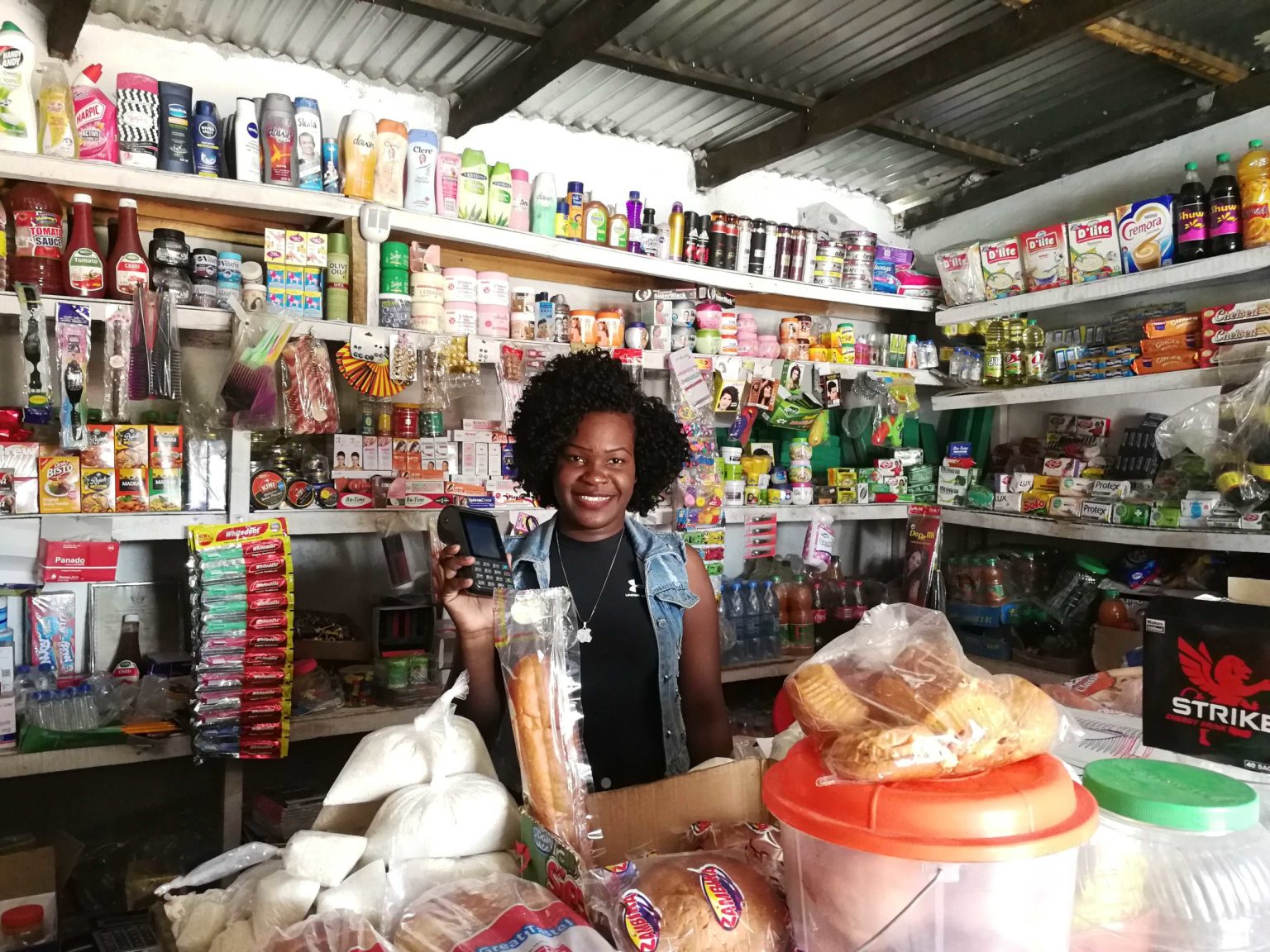 Nomanini. The StockNow app connects informal retailers to distributors of global fast moving consumer brands relevant in the general trade market. www.theexchange.africa