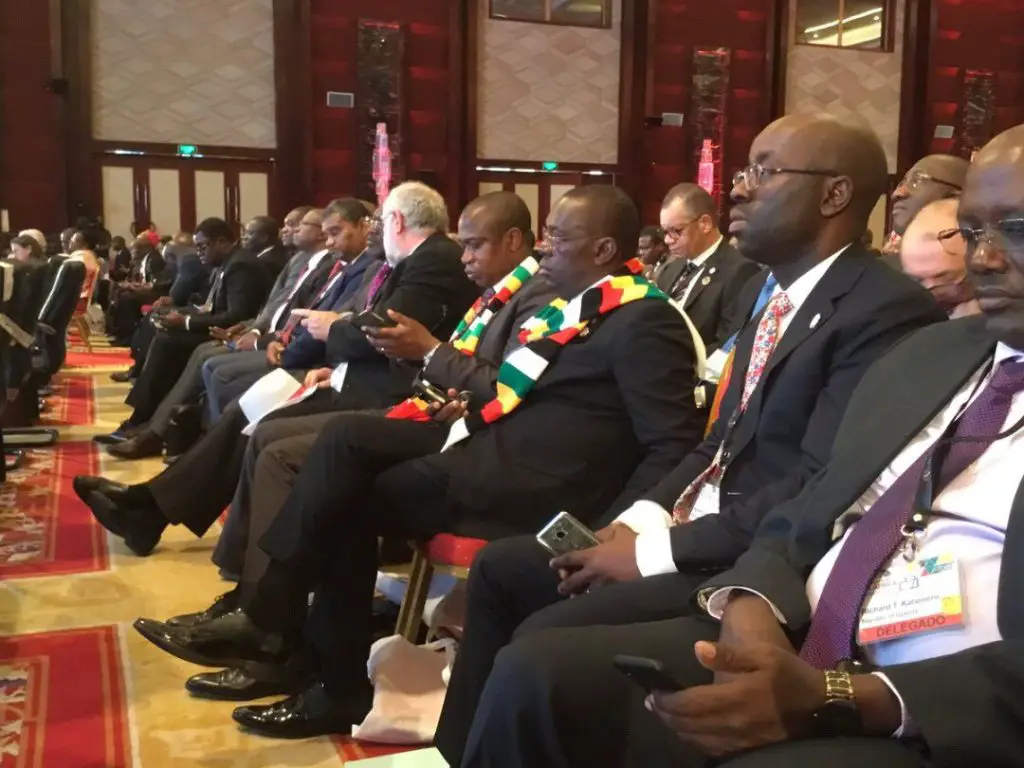 Participants at a past US-Africa Summit