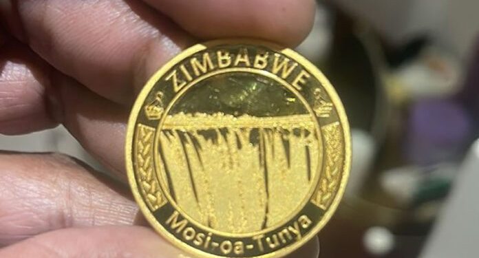 Gold coins were introduced as a store of value in Zimbabwe (Photo/ Zimbabwe Situation)