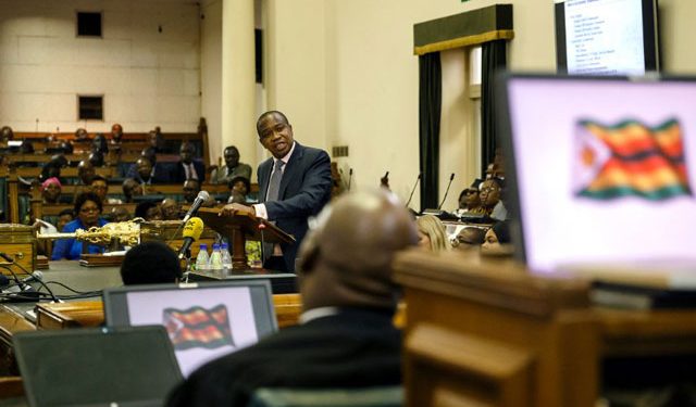 Zimbabwe’s Finance and Economic Development Minister Mthuli Ncube presented his Mid-Term Budget Review statement to Parliament on Thursday. (Photo/ NewzWire)