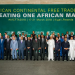 African heads of state and government at the African Union Summit that saw the signing of the African Continental Free Trade Agreement in Kigali, Rwanda, on March 21, 2018. (Photo: STR / AFP)