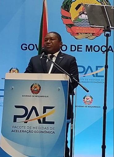Mozambican President Filipe Nyusi announces measures to stimulate the economy, and tax cuts. www.theexchange.africa