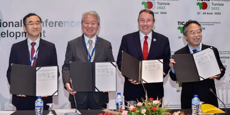 The Cooperation Agreement signed which aims to contribute to sustainable growth and development in Africa through strengthened partnerships with the Japanese and African private sectors. www.theexchange.africa