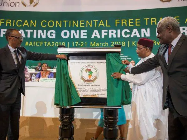 launch of the AfCFTA to promote intra-African trade