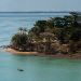 Coast of an island, Bissagos Archipelago (Bijagos), Guinea Bissau.  UNESCO Biosphere Reserve