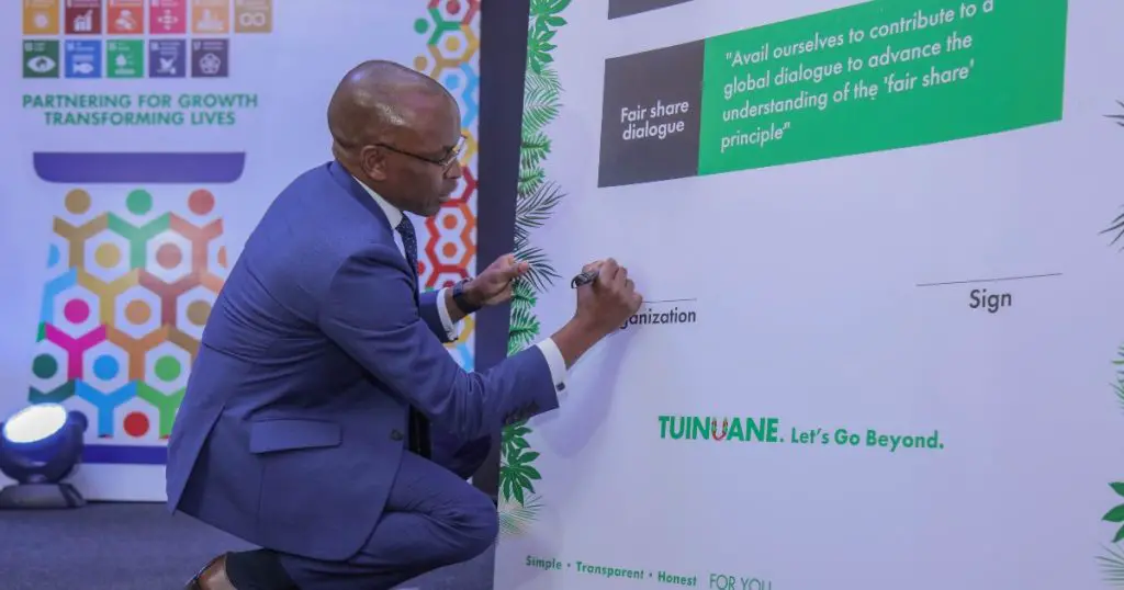 Safaricom sustainability report 2022