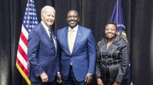 Monopolising Africa’s food systems: Is Kenya’s GMOs adoption corporate engineered? JUNE NJOROGE MONOPOLY OF FOOD SYSTEMS ARTICLE Caption Kenya President Ruto meets US President Joe Biden on a diplomatic visit.