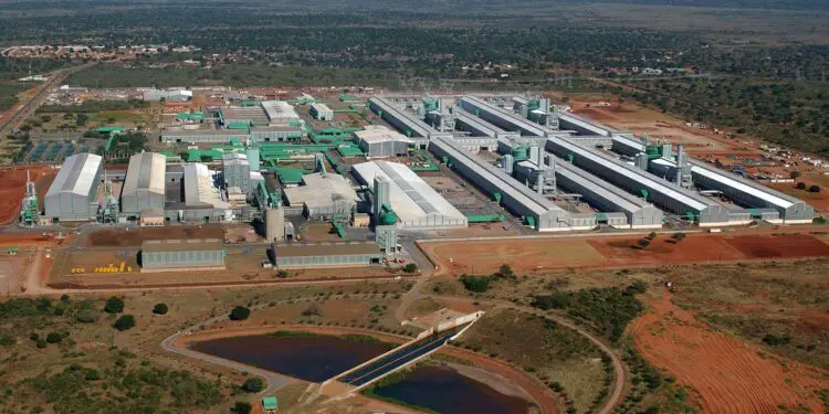 Mozal Aluminium. Mozambique’s aluminum exports may be exposed to an annual CBAM levy in the order of €350 million per year. [Photo/Mozal Aluminium]