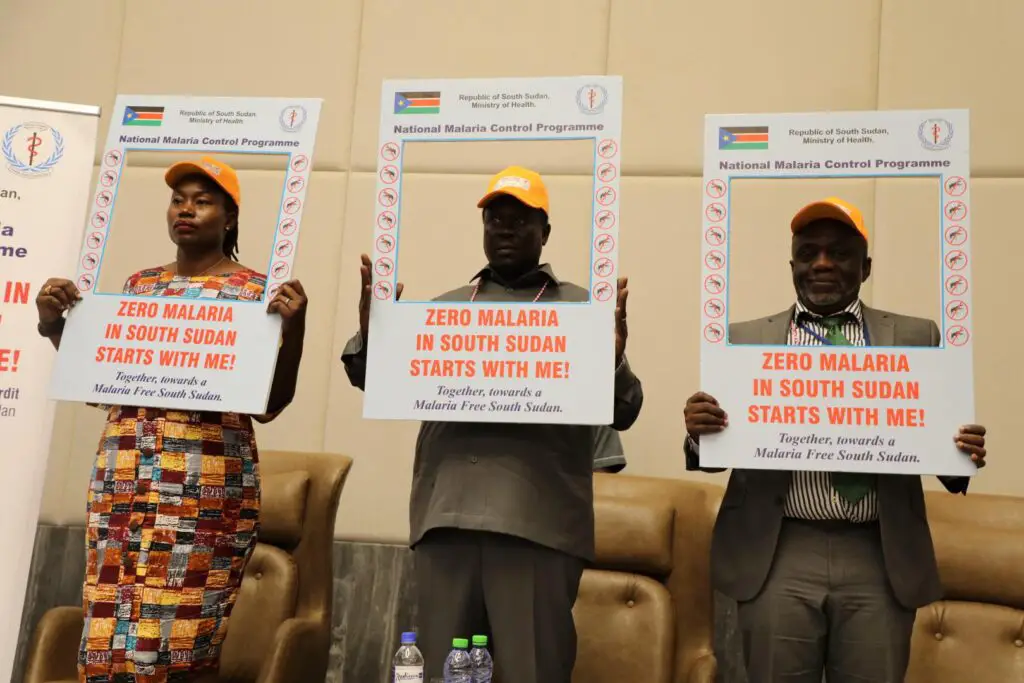 Vice President of South Sudan Hussein Abdelbagi Akol Agany announced the launch of the “Zero Malaria in South Sudan Starts with Me” campaign to add his voice and commitment towards a Malaria Free South Sudan. www.theexchange.africa