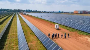 Heineken South Africa launches solar plant to reduce its carbon footprint Heineken’s Sedibeng solar plant boasts 14 000 panels with an energy capacity of over 6.5MW providing 30 per cent of the brewery’s electricity demand. www.theexchange.africa