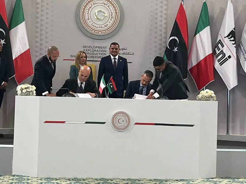 Gas, Eni signs historic US$8 billion deal in Libya. Meloni: “We will help African countries to grow” www.theexchange.afriica