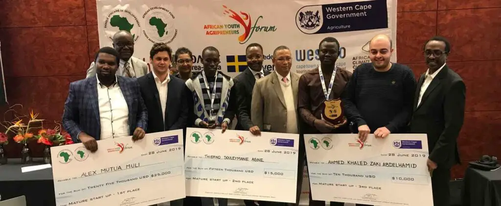 In collaboration with Private Equity Support, Eldohub, and the Private Finance Advisory Network, the AfDB awards US$140,000 in grants and business skills training to the winners. Photo/AfDB