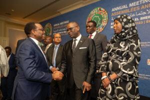 AfDB President's visit to Egypt: Ambassadors and financial technical partner's Reception