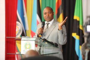 EAC bloc starts digitizing imported goods tariffs EAC Secretary General Dr Peter Mathuki.