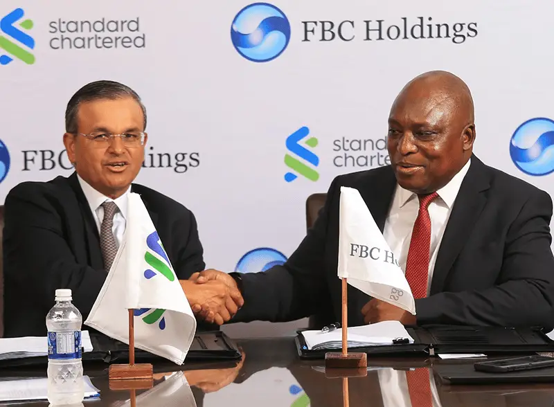 The official announcement took place at Standard Chartered's Headquarters in Harare, Zimbabwe, where representatives from both organizations, Sunil Kaushal of Standard Chartered and Dr. John Mushayavanhu of FBCH, gathered for a momentous signing ceremony. www.theexchange.africa