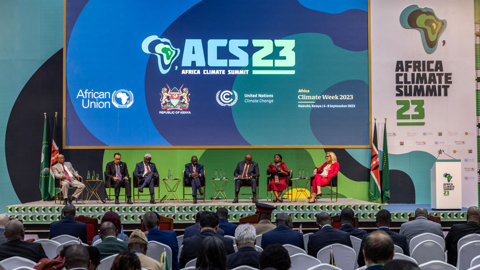 Africa Climate summit discussion on maritime transport decarbonization