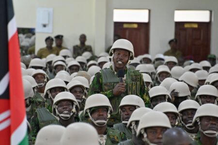 Kenyan police headed to Haiti to fight gangs