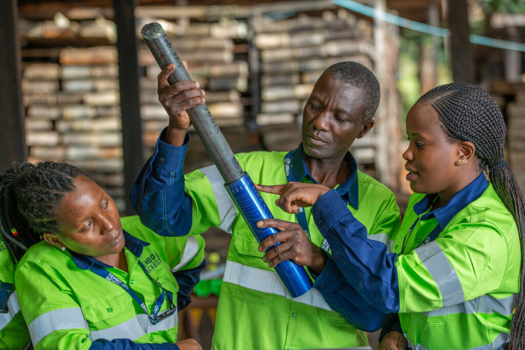 Nickel prospects Lobito railway corridor