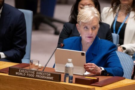 WFP Executive Director Cindy McCain.