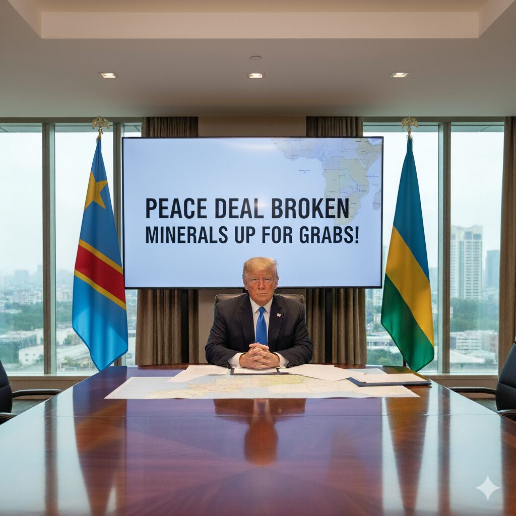 Trump’s DR Congo Peace Deal Falls Apart: The Story Behind a High-Stakes Accord Failed DR Congo Peace Deal https://theexchange.africa