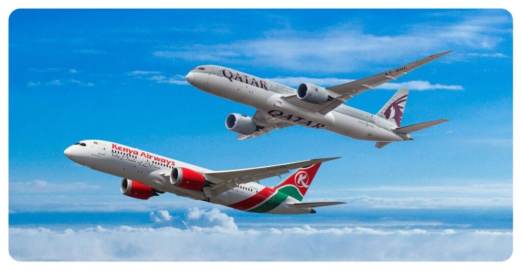 Qatar Airways expands African reach as Kenya Airways soars in Asia codeshare Qatar Airways