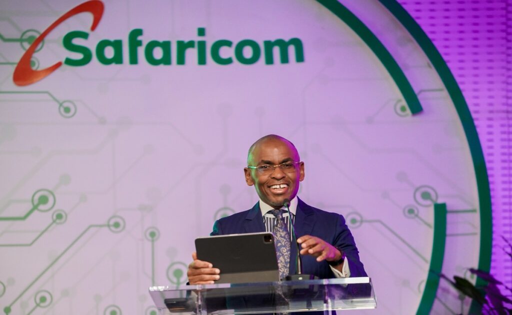 Safaricom CEO Peter Ndegwa