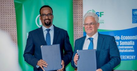 UNDP and Hormuud Salaam Foundation tie up to boost jobs in Somalia’s green and blue economy Somalia blue economy