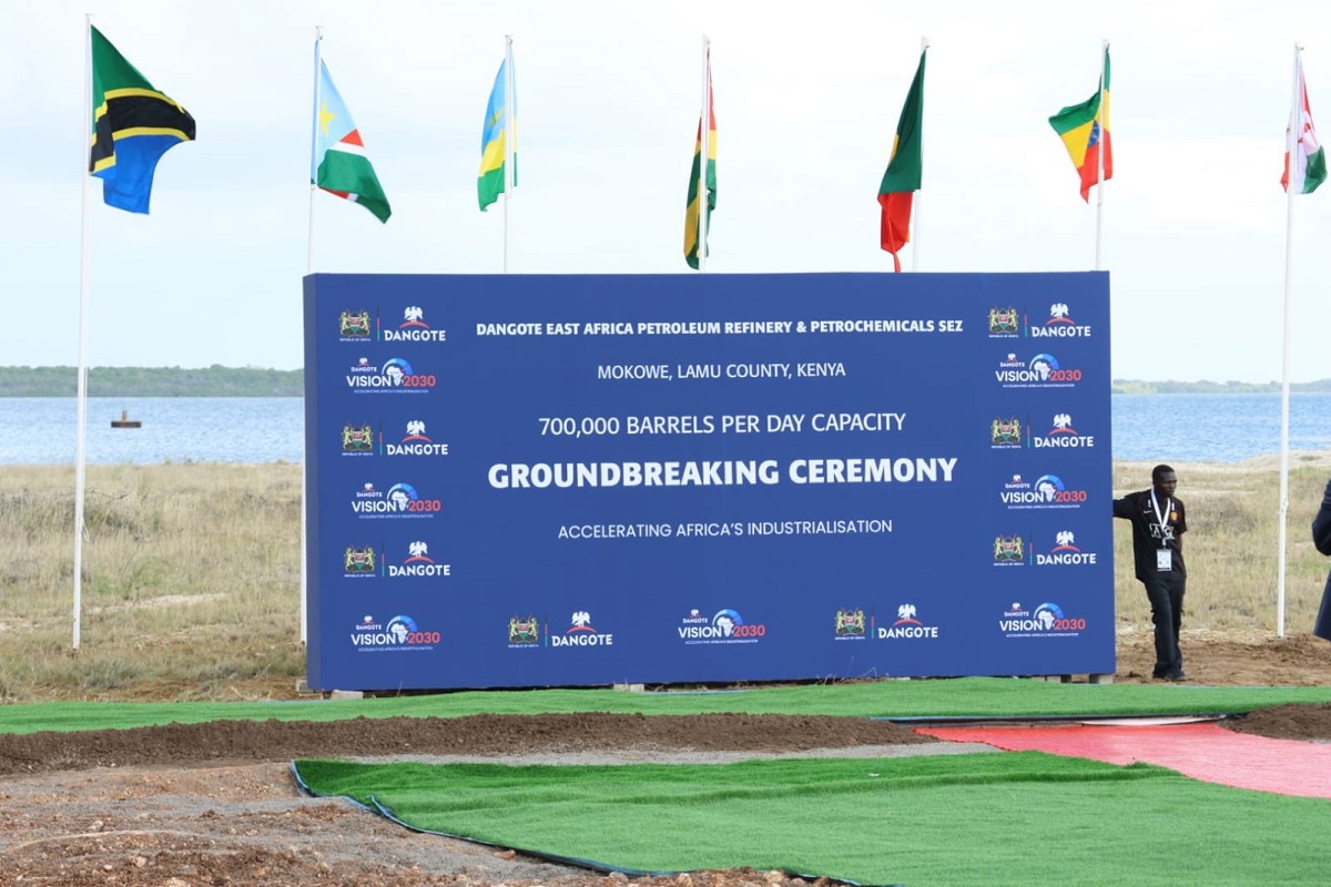 Dangote breaks ground on $16bn Lamu refinery as East Africa seeks fuel independence Dangote Aliko Dangote